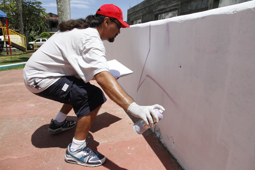 Nilsa Justavino - Proceso Mural 03