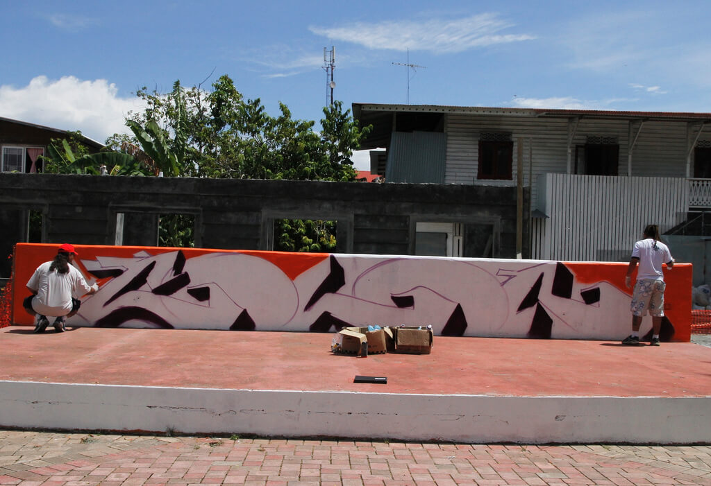 Nilsa Justavino - Proceso Mural 06